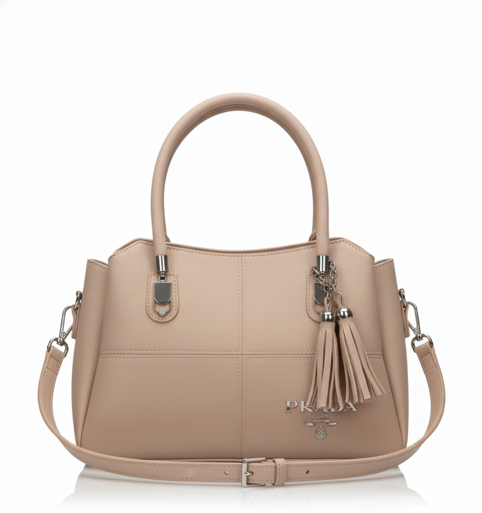 The Luxe Quilted Tassel Collection: Structured Top-Handle Totes with Signature Hardware