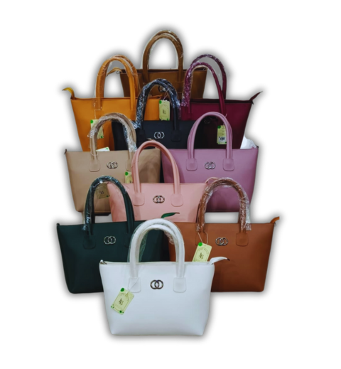 Blush Elegance Handbag – Soft Pink Luxury Tote for Women