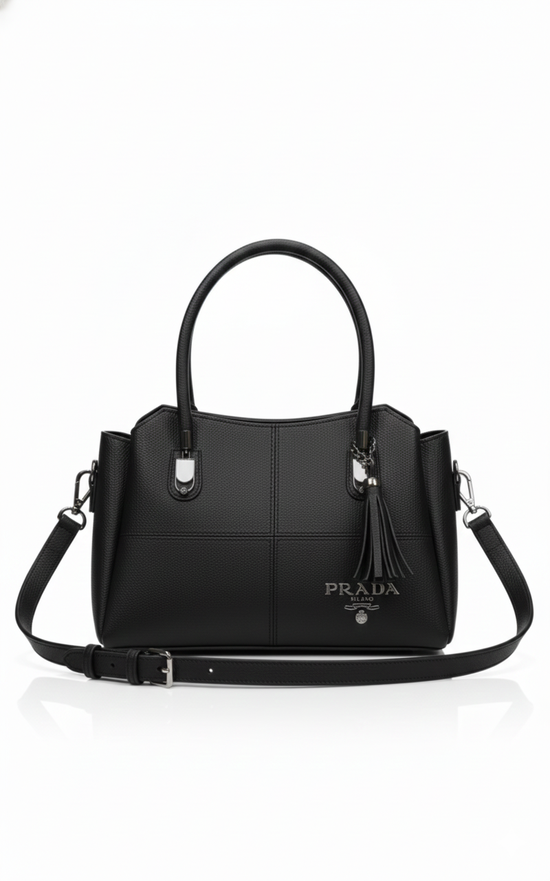 The Luxe Quilted Tassel Collection: Structured Top-Handle Totes with Signature Hardware