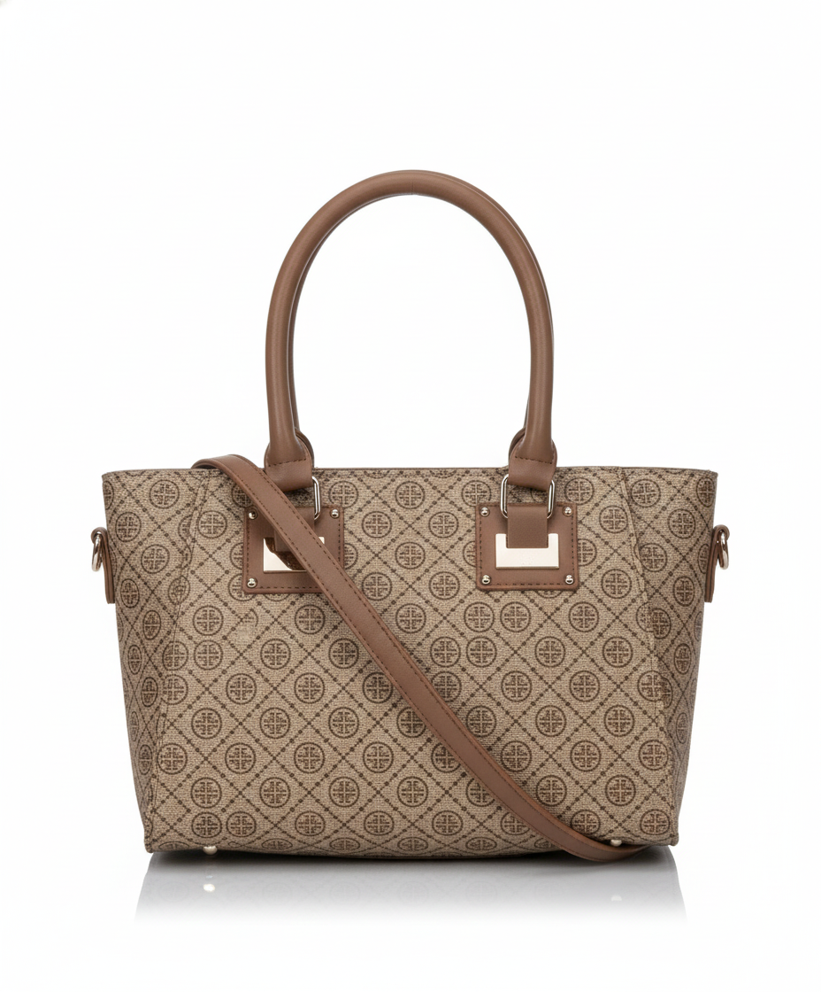 Luxury Signature Pattern Handbag – Premium Everyday Tote
