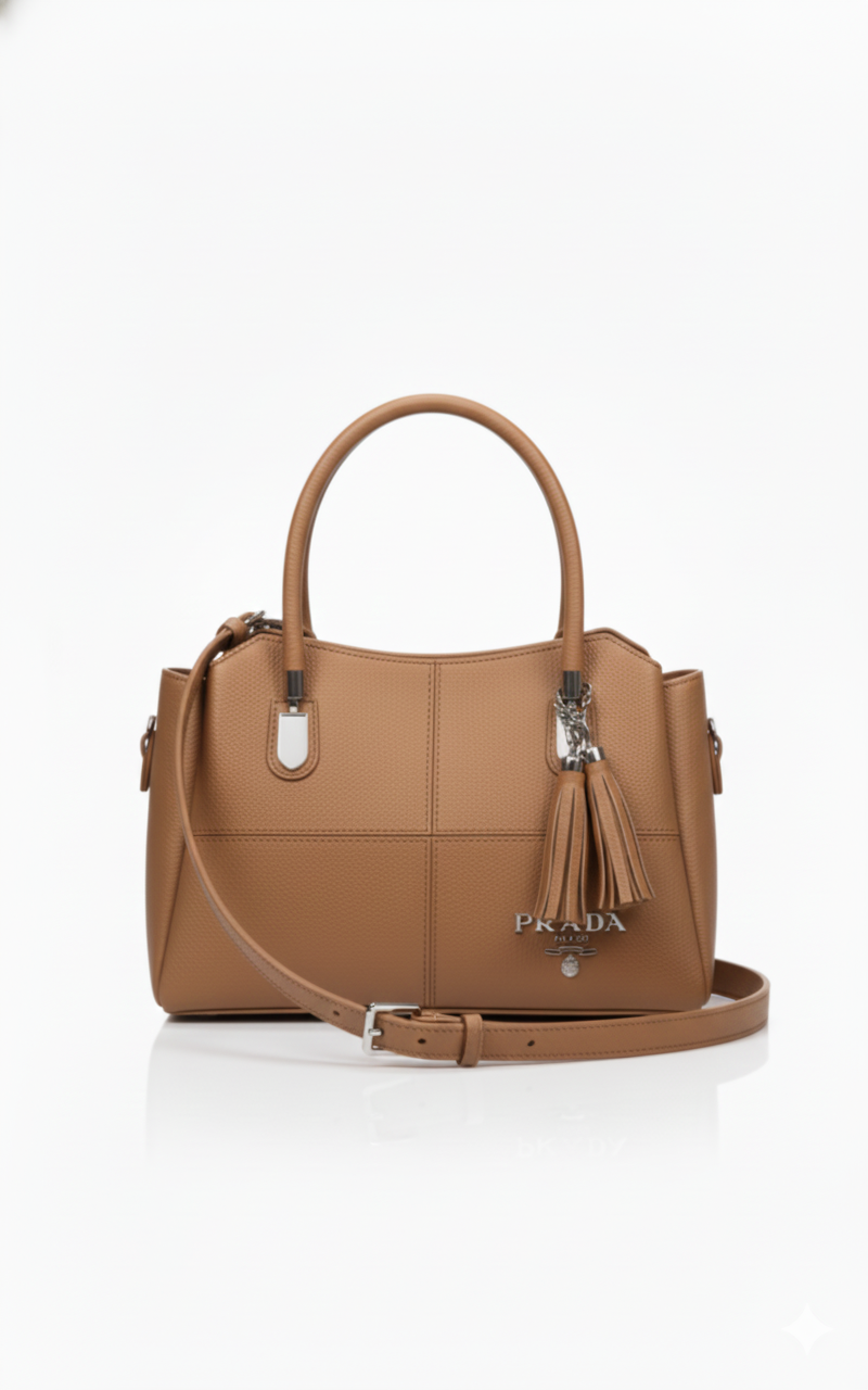 The Luxe Quilted Tassel Collection: Structured Top-Handle Totes with Signature Hardware