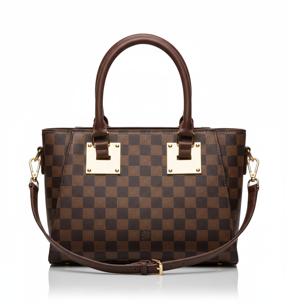 Luxury Signature Pattern Handbag – Premium Everyday Tote