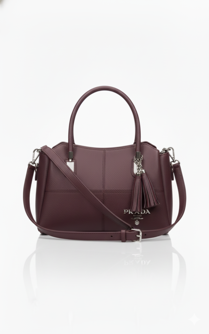 The Luxe Quilted Tassel Collection: Structured Top-Handle Totes with Signature Hardware